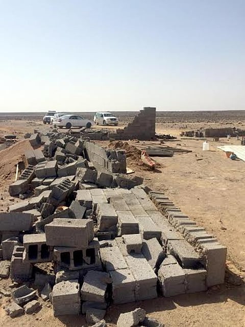 المدينة.. إزالة تعديات على أراضٍ حكومية شملت مباني وأحواشاً ومزارع