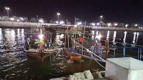 شاهد.. وصول المراكب الشراعية من دول الخليج للمشاركة بـ"الساحل الشرقي"