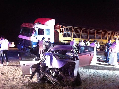 إصابة اثنين في حادث بالأحساء .. والهلال الأحمر: التجمهر أعاق إنقاذهما