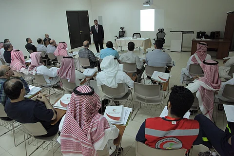 الهلال الأحمر: بروتوكول طبي وتصنيف منسوبي الهيئة حسب كفاءتهم ميدانياً