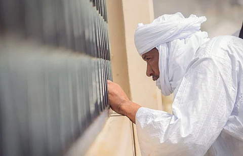 شاهد.. ضيوف الملك سلمان في جبل أُحد ومطبعة المصحف الشريف