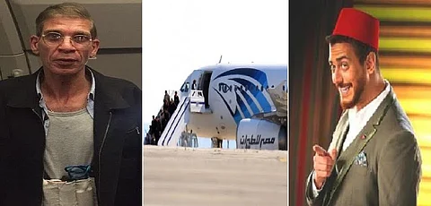 "بوابة الأهرام": ما علاقة "سعد لمجرد" بخطف الطائرة المصرية؟