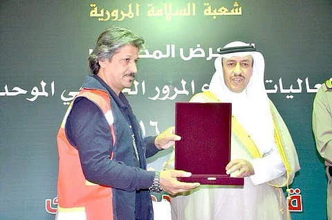 "هلال تبوك" يعرض تقنياته بأسبوع المرور.. والتسجيل يتواصل ببرنامج التطوع