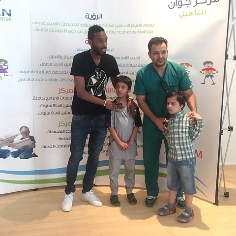 جحفلي والمطوع يزوران مركز جوان التأهيلي