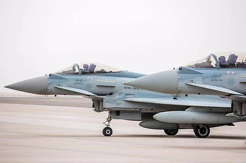 "التايفون" السعودية تبهر العالم في "علم الصحراء" وتختتم مشاركتها بالإمارات