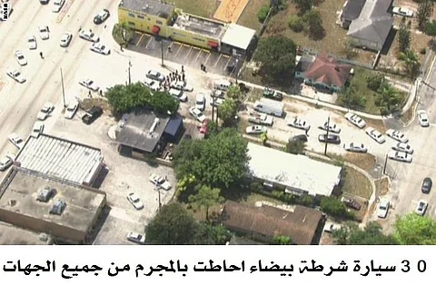 فيديو 9 دقائق.. مطاردة عنيفة بين 30 مركبة شرطة وسيارة مجرم خطير
