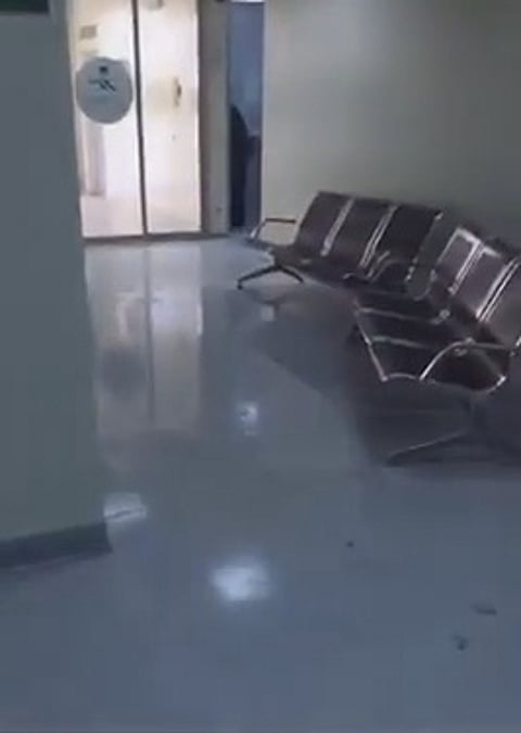 صحة بيشة عن فيديو تسرب المياه: سببه تجديد التكييف وتعاملنا معه