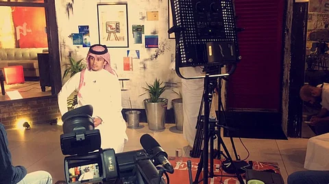 فريق "برنامج برودكاست" يحتفل بالحلقة 50 على "الأولى السعودية"