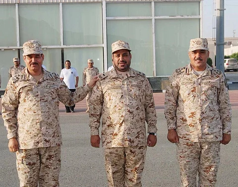 "الذيابي" إلى رئيس رقباء بالحرس الوطني