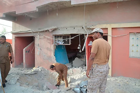 1340 قذيفة وصاروخاً فاشلاً أطلقها الحوثيون على جازان
