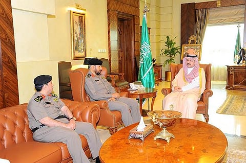محافظ جدة يلتقي مدير شرطة جدة الجديد بحضور الصولي
