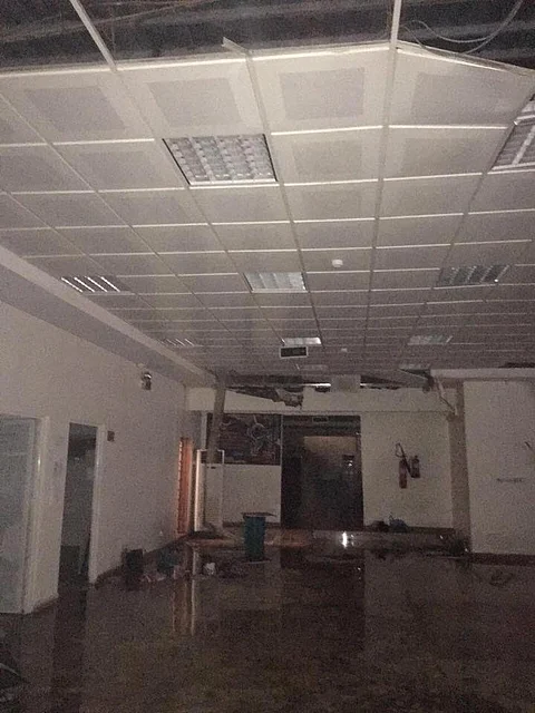 جامعة جازان تسرّح طالبات صبيا بعد انهيار سقف كلية التربية