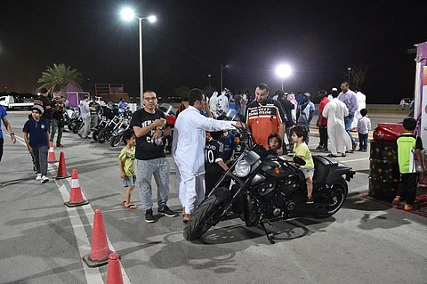 400 دراجة نارية تشارك في ملتقى "شباب صح" بالجبيل الصناعية