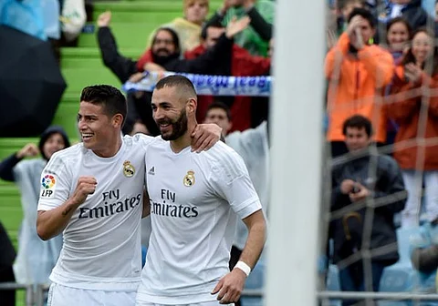 بالصور.. ريال مدريد يقسو على خيتافي بخماسية ويقترب من صدارة برشلونة