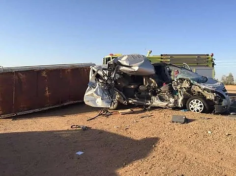 جنازة مهيبة لتشييع المعلمة ضحية الحادث المروري " المروع" بتبوك