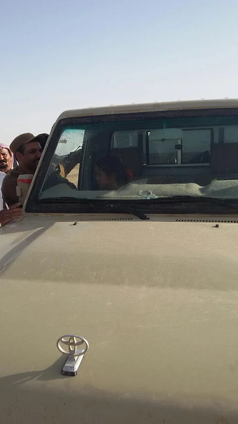 متطوع يعثر على الطفلة المفقودة برفحاء بصحة جيدة