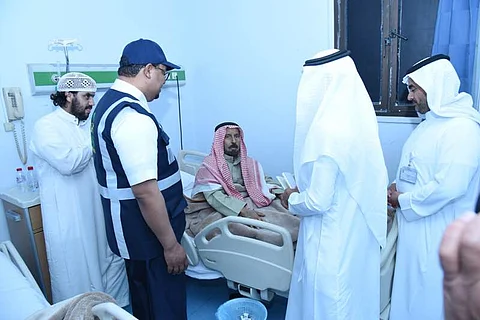 مدير عام صحة الجوف يباشر أعماله مديراً لمستشفى القريات