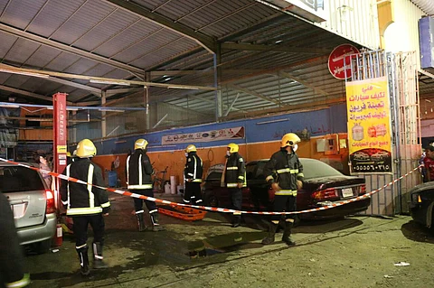 مكة.. مصرع 4 عمال جراء حريق اندلع في ورشة بـ"ريع ذاخر"