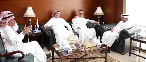 شاهد.. نجوم الفن السعودي في زيارة للمنظمة العربية للهلال الأحمر