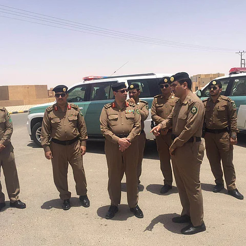 مدير "مرور الرياض" يفتتح شعبة الحوادث في "الجمش"
