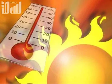 "الأرصاد": طقس شديد الحرارة غرب وشمال شرق المملكة وغبار بـ 8 مناطق