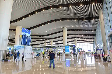 شاهد.. الصالة الخامسة بمطار الرياض تستعد للتشغيل بـ"تجربة الزوار"