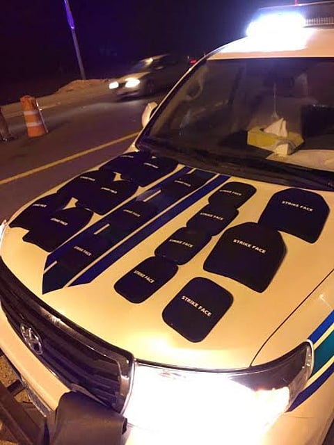 حصيلة أمن طرق "ينبع- المدينة": حشيش وكبتاجون وسلاح وقِطَع عسكرية