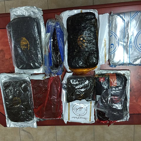 شرطة المدينة تقبض على مقيم بحوزته 7 كجم من الحشيش المخدر
