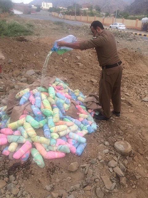 ضبط مروجين ببيش وحملة توقع بـ48 مخالفاً بجبال جازان