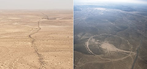 بالفيديو .. " الدوائر الكبرى وخط شبيب بالأردن" لغزان يحيران العلماء