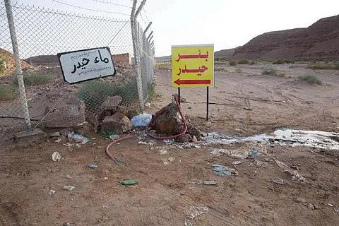 مياه تبوك عن نفايات بئر حيدر التاريخية: السياحة مسؤولة وسنطالب بخزان إضافي