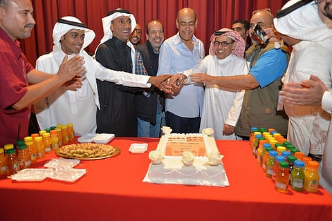 شاهد.. "أنا وهو وهو" يختتم عروضه على مسرح المفتاحة بأبها