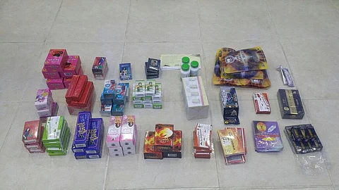 "بلدية البيداء" تضبط محلاً يبيع منشطات وكريمات غير مرخصة