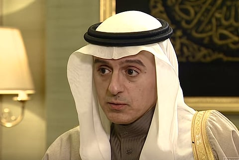 الجبير ينقل تعازي خادم الحرمين الشريفين في استشهاد الملازم أول طيار محمد الحسن