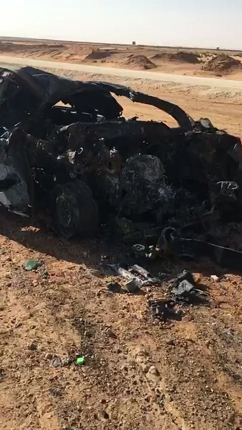 شاهد... طريق ساجر يودي بحياة 6 أشخاص 5 منهم من أسرة واحدة