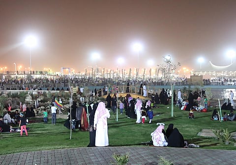 200 % زيادة في عدد مرتادي منتزهات الطائف عن العام السابق