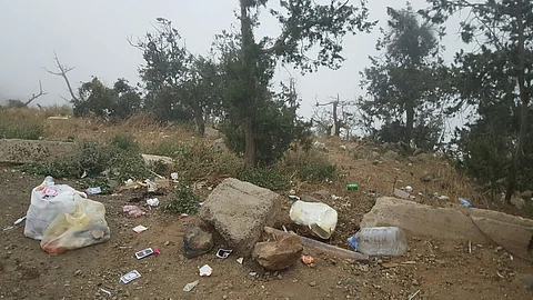 شاهد.. سيّاح يشوهون جمال غابات الباحة.. ومواطنون يطالبون بالغرامات