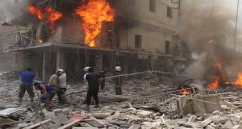 مقتل 6 من عائلة واحدة في قصف للقوات السورية على حلب