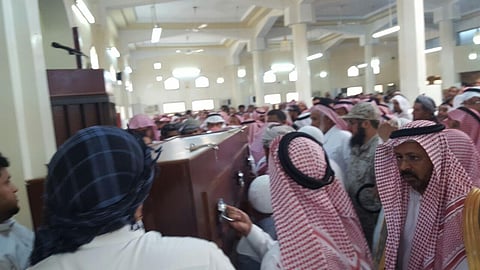 صلاة الميت على الشهيد "الغزواني" بالعيدابي