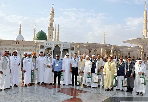 وصول أكثر من 716 ألف حاج إلى المدينة