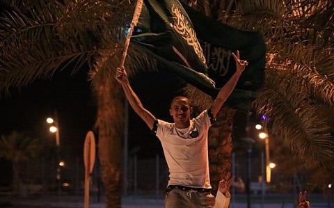 شاهد.. مسيرات احتفالية تجوب شوارع الخفجي احتفالاً بيوم الوطن