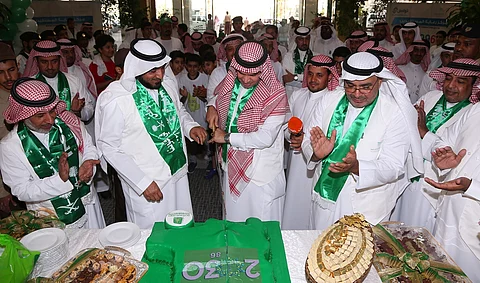 "وزير التعليم" يدشن فعاليات اليوم الوطني بممشى الملك عبدالله