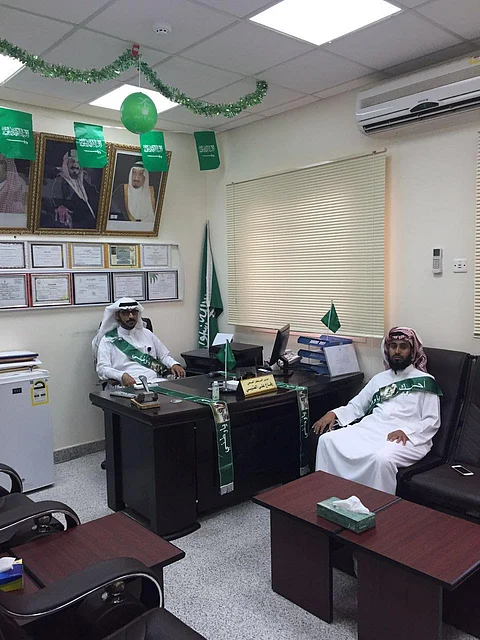بالصور.. صحي "عشيرة مكتن" يحتفل باليوم الوطني
