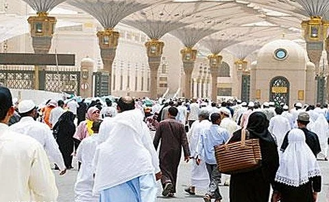 وصول 16808 حجاج إلى المدينة المنوّرة أمس