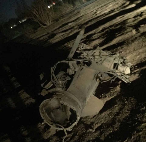 الصاروخ الحوثي الفاشل في سماء جازان روسي الصنع وتحوَّل إلى "سكراب"