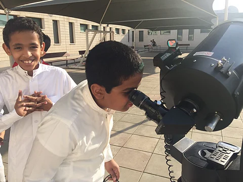 بالصور .. ابتدائية الكندي بالهيئة الملكية بينبع تشارك في الأسبوع العالمي للفضاء
