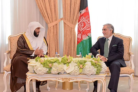 الرئيس التنفيذي لجمهورية أفغانستان يستقبل وزير العدل
