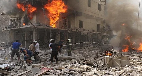 مقتل 50 شخصاً في قصف على أحياء حلب الشرقية