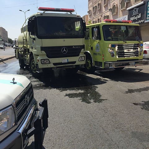 شاهد.. العناية الإلهية تنقذ "سلطانة الحويّة" من انفجار 15 أسطوانة وبرميل غاز