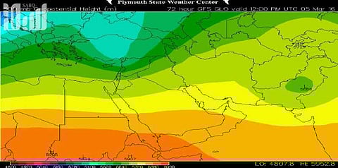"الحربي": حالة من عدم الاستقرار الجوي تسود المملكة والجوف وتبوك الأفضل